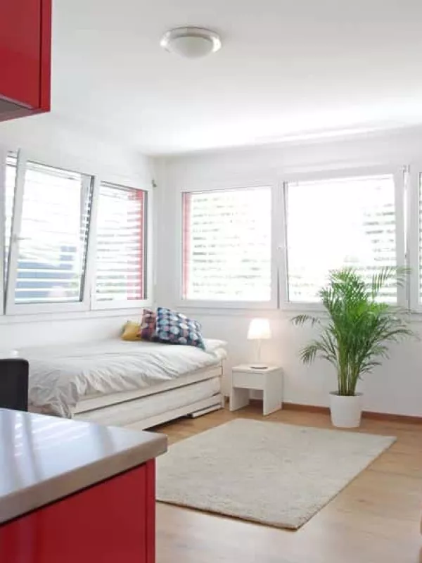 Studio for 1 or 2 people