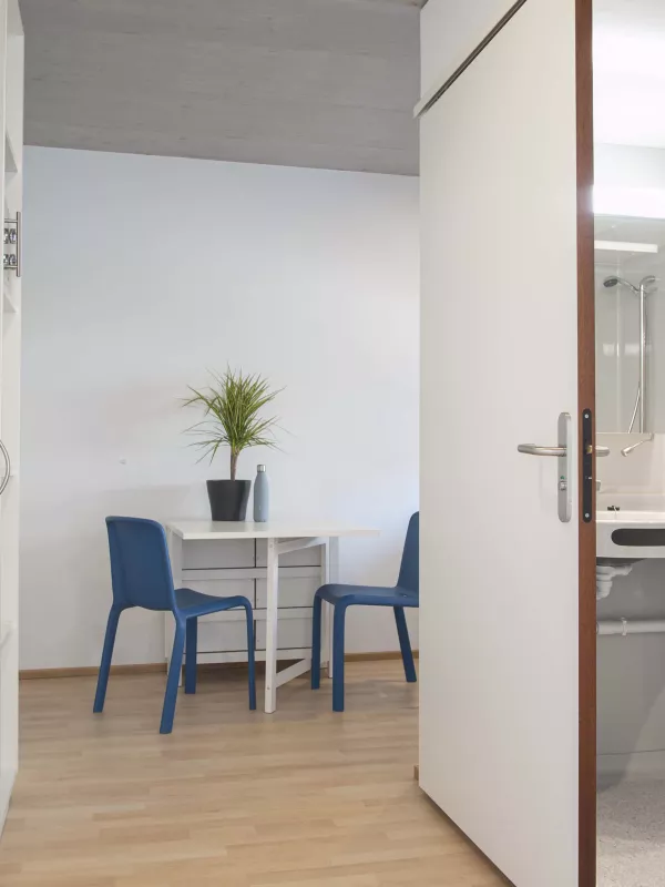Studio for 1 or 2 people