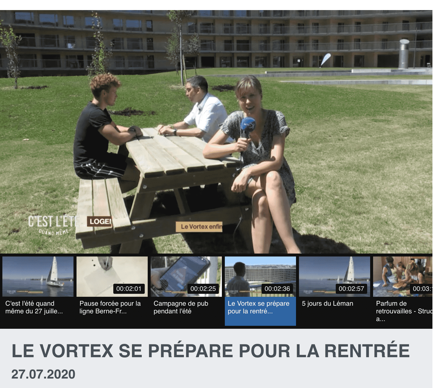 Le Vortex se prépare pour la rentrée 2020-21